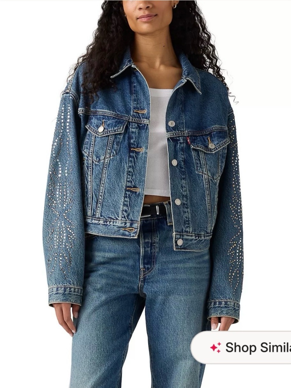 Women's Levi's® Shrunken '90s Trucker Denim Jacket
Levi's